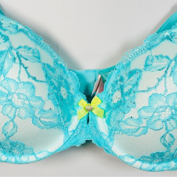 Victoria’s Secret Body by Victoria Lace Lined Perfect Coverage Bra 34DD - Picture 4 of 11